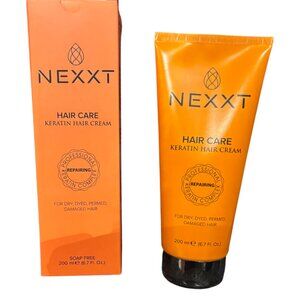 NEXXT Hair Care Keratin Hair Cream for Repair Dry, Dyed, Permed Damaged Hair NIB